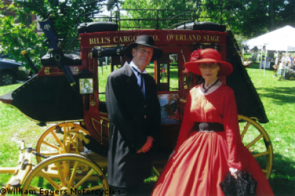 Bill Eggers: 1865 Wells Fargo Stagecoach