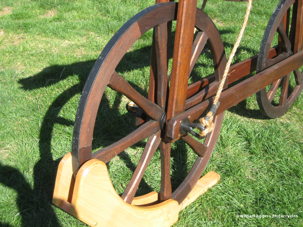 Bill Eggers: Image of 1790 Celerifere Replica - Front Wheel