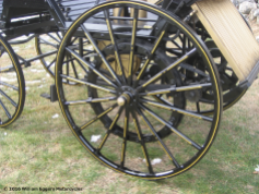 Photo of goldleaf Daimler Benz replica wheel